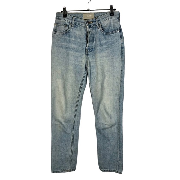 Everlane The 90s Cheeky Jeans Straight Leg Light Wash Denim 24 - Picture 1 of 6